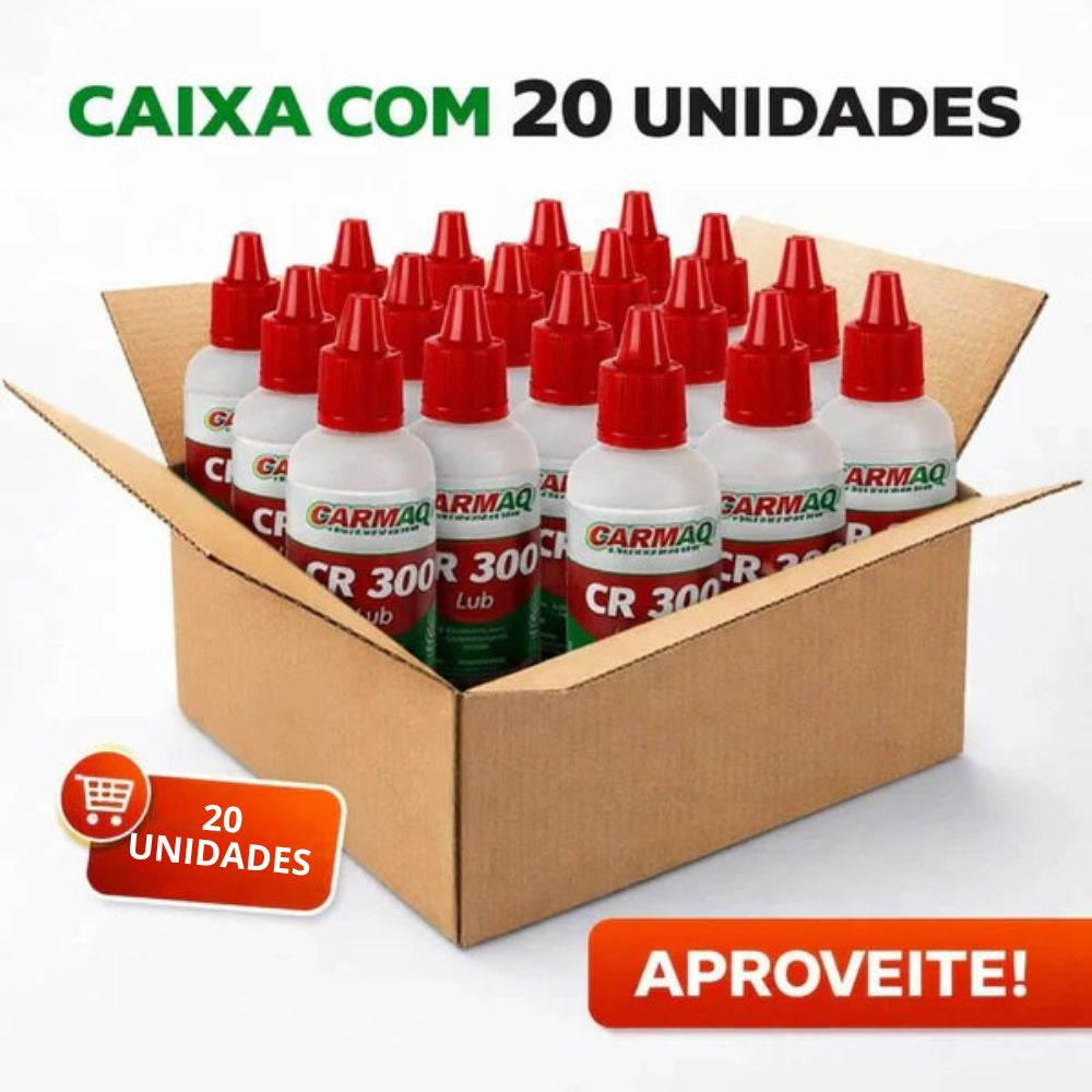 Caixa 20 Unidades Lubrificante CR 300