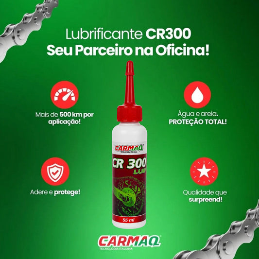Lubrificante CR 300 CARMAQ para Relação de Motos com Proteção Avançada