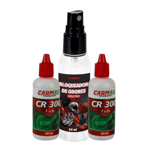 Kit 2 Lubrificante CR300 + 1 Bloqueador Neutro