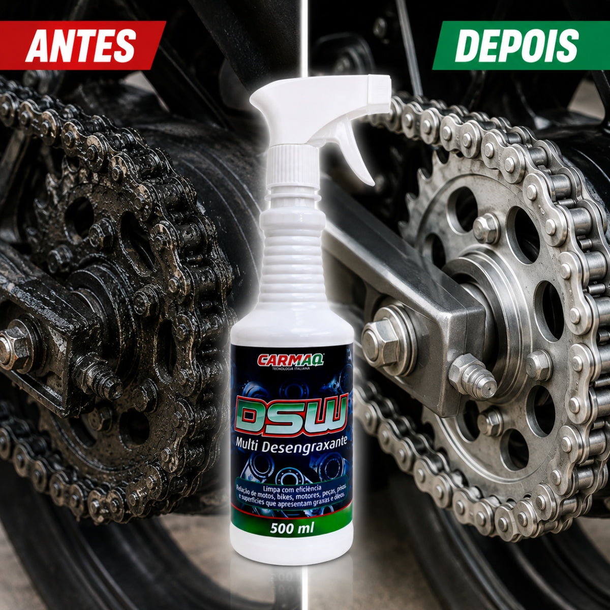 Kit 12 Desengraxante DSW PRO 500ml