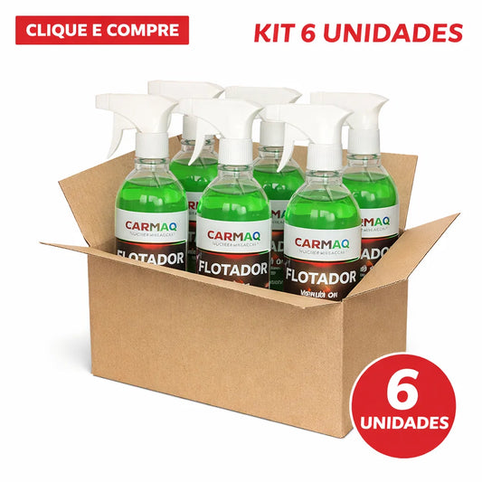 Caixa com 6 Unidades de Flotador 500ml