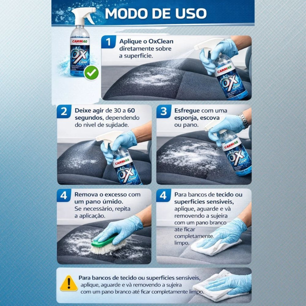 Kit Casa Limpa - 1 Dsw Home + 2 Ox Clean + 1 Bloqueado Malak
